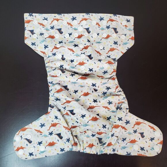 Cloth Diaper LOT 5 OS Pocket Diapers Mixed Brands Fixer Lot Relaxed Elastics - Picture 7 of 12